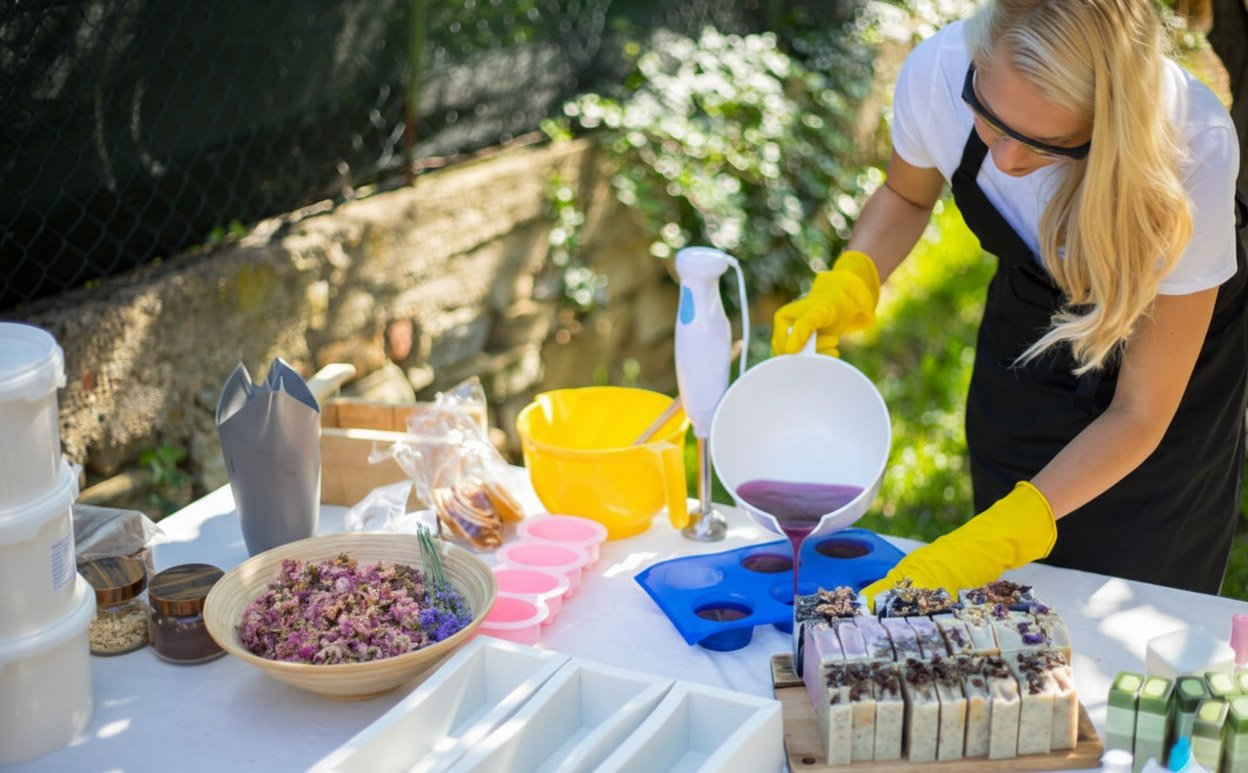 Szappankészítő műhely