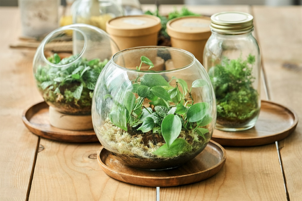 Terrárium készítés